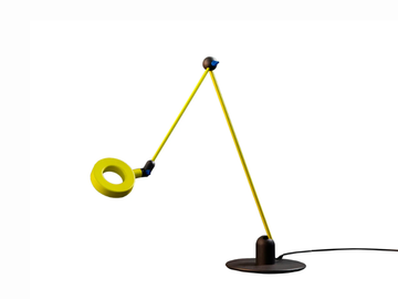 L'AMICA - LED with swing arm aluminium desk lamp by Martinelli Luce - view 3
